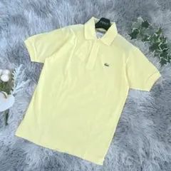 【LACOSTE】ラコステ 半袖 ポロシャツ イエロー 黄色