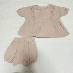 テータテート　セットアップ　半袖　半ズボン　女の子　70