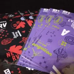 エヴァンゲリオン　A4クリアファイル　6枚