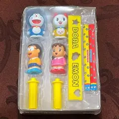 レア【新品】レトロ ドラえもん ペンシルキャップ 定規 鉛筆 ドラミ のび太
