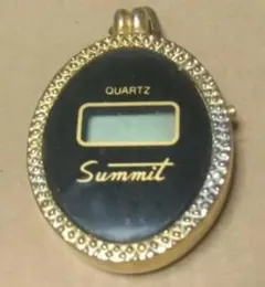 ル*ル様 Summit クオーツ時計 ネックレスペンダントチャーム レディースア