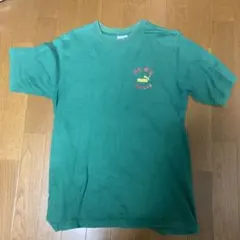 プーマ　PUMA 緑 Tシャツ　古着　激レア　値下げ