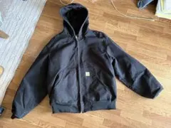 carhartt アクティブジャケット　USA 製　ブラック　裏サーマルのサムネイル