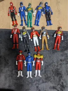 スーパー戦隊 ソフビ フィギュア 大量セットのサムネイル