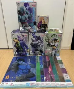 ジョジョの奇妙な冒険 一番くじ フィギュア B C D E ラストワン賞 5点