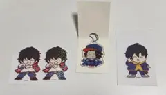 ヒプマイ ダイソーコラボ ダイカットステッカー アクリルキーホルダー イケブクロ