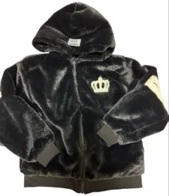 BABYDOLL ファーブルゾン　150 ブラック　ベビードール