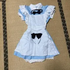 メイド服 アリス風 コスプレ衣装 水色×白のサムネイル
