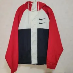 NIKE ナイキ ダブルスウォッシュ ナイロンジャケット バックプリント