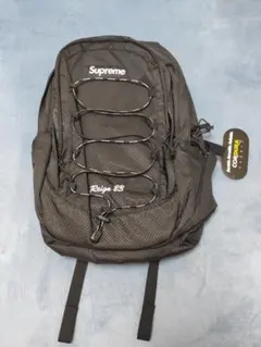 SUPREME バックパック リュック 2015SS 15SS Supreme 'Backpack'バックパック 15SS ロゴプリント リュック 黒