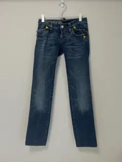 04AW DSQUARED2 リス金具 38 インディゴ イタリア製 TWINSのサムネイル