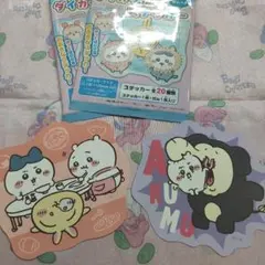 ちいかわ ダイカットステッカー まとめうり 2枚セット うさぎ ハチワレ 悪夢