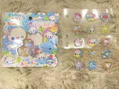 ぷくぷくあわわちゃん おはじきシールフレーク