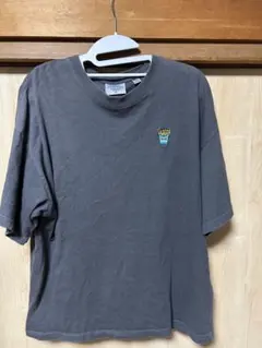 グレー Tシャツ アイスクリーム刺繍