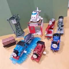 カプセルトーマス ガチャガチャ ソドーレスキューセンターセット