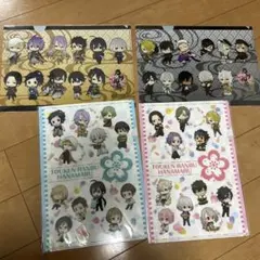 刀剣乱舞　アニカフェ  コラボ　クリアファイル　４種セット