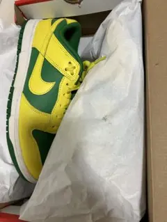 【26.5】　Nike Dunk Low Retro グリーン イエローのサムネイル