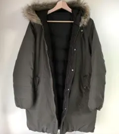 LEPSIM LOWRYS FARM モッズコート リバーシブル　カーキ＆茶