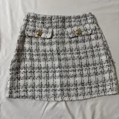SHEIN スカート タイトスカート XS 台形 ワンホン 韓国 ホビ垢のサムネイル
