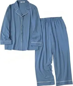 ⭐️早い者勝ち⭐️メンズ　長袖パジャマセット　ブルー2XL