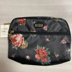 新品未使用　レイクアルスター　花柄ポーチ