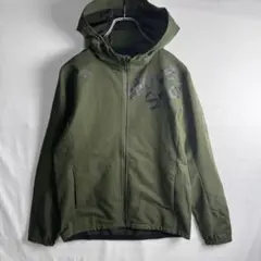 美品 DESCENTE フーディージャケット Sサイズ グリーン