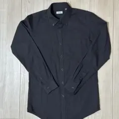 UNIQLO スリムフィット ブラックシャツ M