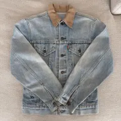 リーバイス デニムジャケット 襟コーデュロイ