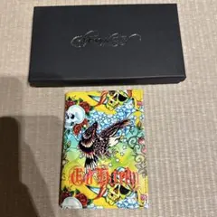 Ed Hardy LOVE KILLS SLOWLY　ドクロ　パスポートケース