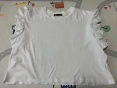ZARA ザラ＊フリルトップス＊Mサイズ