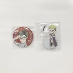 ツイステ トレイ プラチナ 缶バッジ 星に願いを 星送りの衣 ミニアクスタ