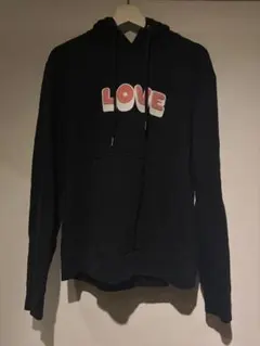 Sandro LOVE ロゴ パーカー ブラック