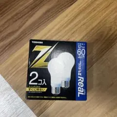 TOSHIBA Z 白熱電球 60W相当 2個入り