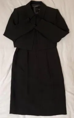 美品　SOIR BENIR 東京ソワール　ブラックフォーマル スーツ 9号