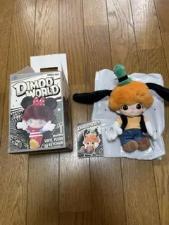 DIMOO WORLD × DISNEY シリーズ ぬいぐるみキーチェーン POP MART DIMOO WORLD × DISNEY シリーズ ぬいぐるみ キー