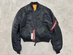 ALPHA INDUSTRIES MA-1 ブラックジャケット