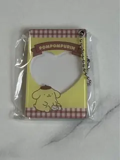 サンリオキャラクターズいつも一緒フレームキーチェーン ポムポムプリンキーホルダー