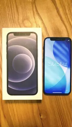 【中古美品】256GB Apple iPhone 12 mini ブラック 本体のサムネイル