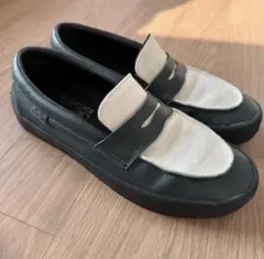 ゆ*ま様 VANS　スケートローファー　レザー　ダークグリーン26cm