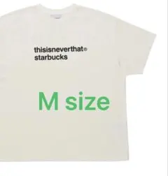 thisisneverthat スタバ S/S Tシャツ ホワイト S - メルカリ
