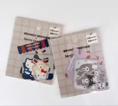 【開封済おすそ分け】ブランチブラザーズ×サンリオキャラクターズ　シール2種セット