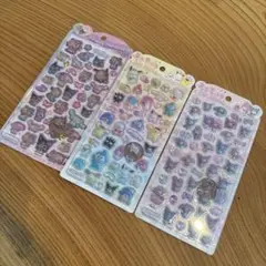 【正規品】うるちゅるポップシール　3点セット