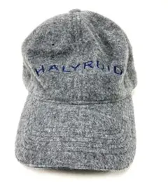 ウールキャップ 秋冬ゴルフキャップ　グレー　HALYRUID　サイズ58