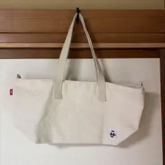 【CHUMS】チャムス トートバック 明るめベージュ コットン生地 アウトドアのサムネイル