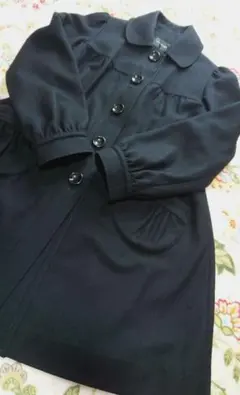 黒 ノーカラージャケット