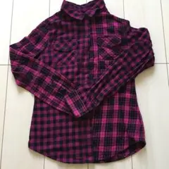 ユニクロ　ネルシャツ