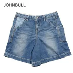 Johnbull デニム ショートパンツ ハーフパンツ レディースのサムネイル