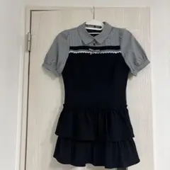 evelyn ミニワンピース ミニワンピ