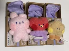 BTS BT21 minini SHOOKY、TATA、COOKY