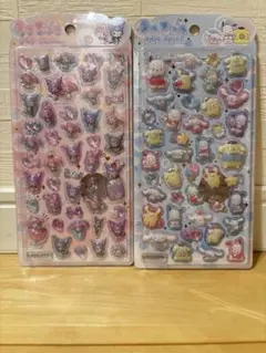 【正規品】うるちゅる ぽっぷシール サンリオ 2シートセット